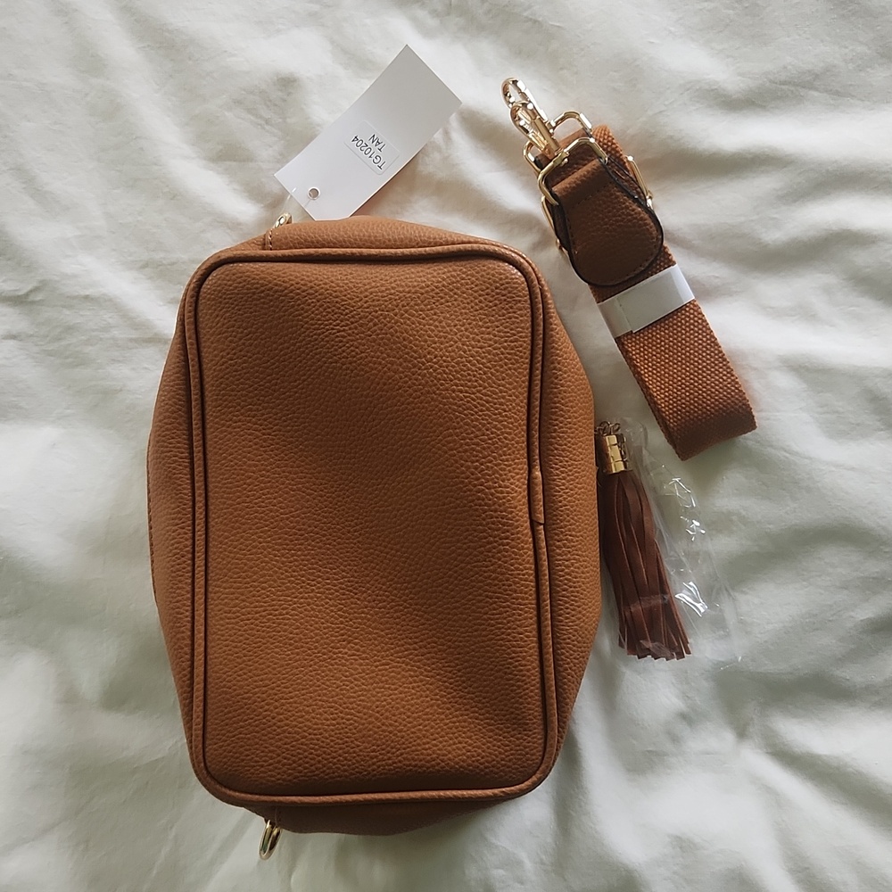 New Tan Crossbody Bag